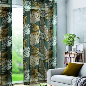 Draperie Cu Inele Monstera 280X135Cm