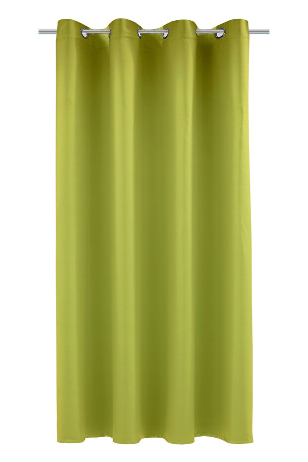 Draperie Cu Inele Verde 245*140 — detaliu