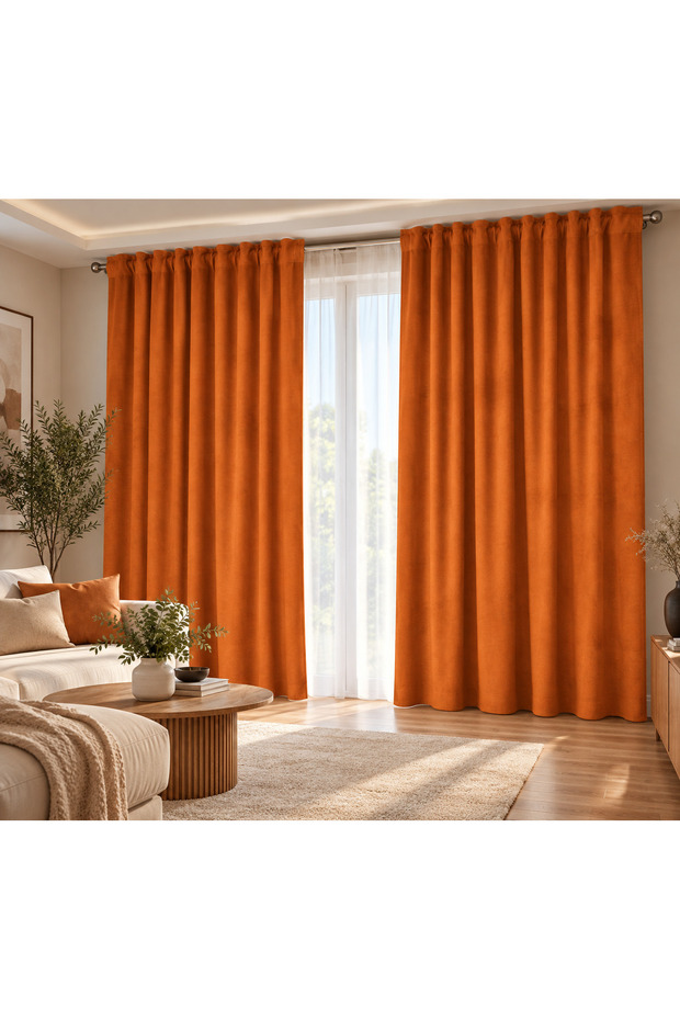Draperie rejansa Viva orange 245*135