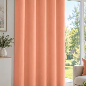 Draperie Thermo roz somon 145*245