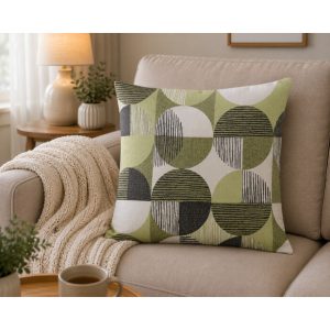 Față de pernă decorativa — multicolor — 48 × 48 cm