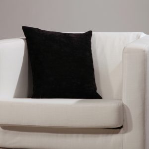 Față de pernă decorativa — maro — 50 × 50 cm
