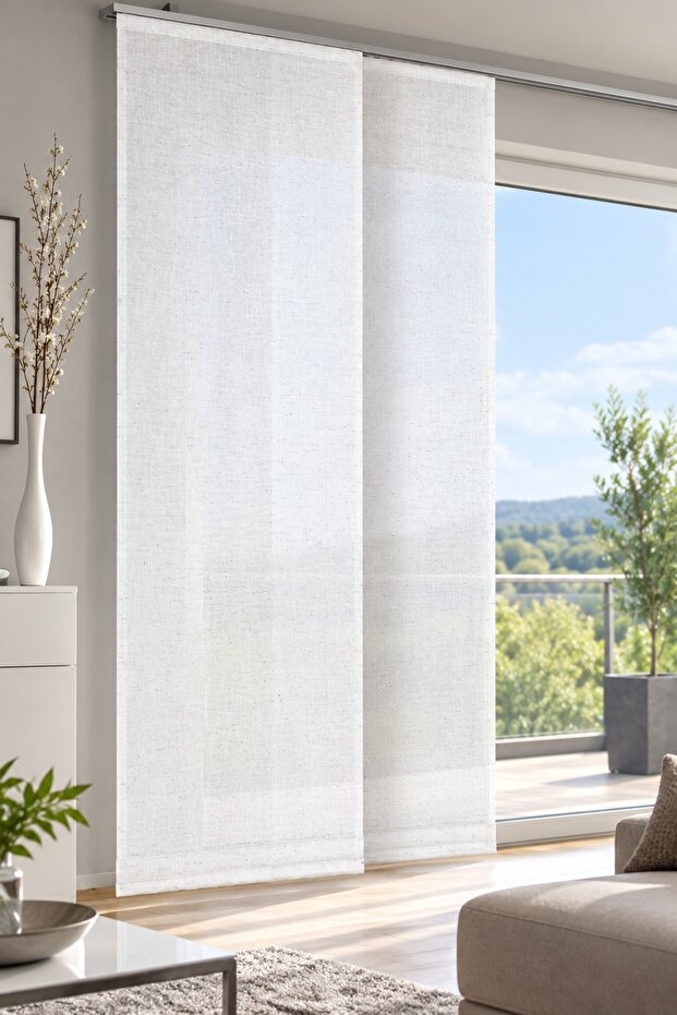 Panou japonez conny alb 60*245