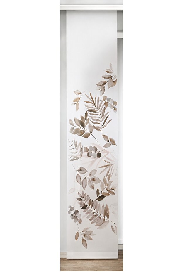 Panou japonez cu frunze maro – 60 × 240 cm