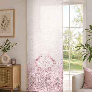 Panou japonez Esposa — roz — 60 × 240 cm