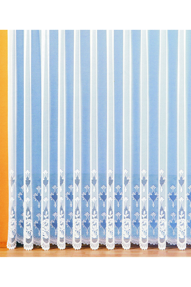 Perdea — alb — 300 × 245 cm