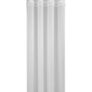 Perdea cu banda GILDA — alb — 135 × 290 cm