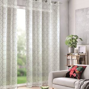 Perdea Cu Inele Felizia Blau 280X135Cm