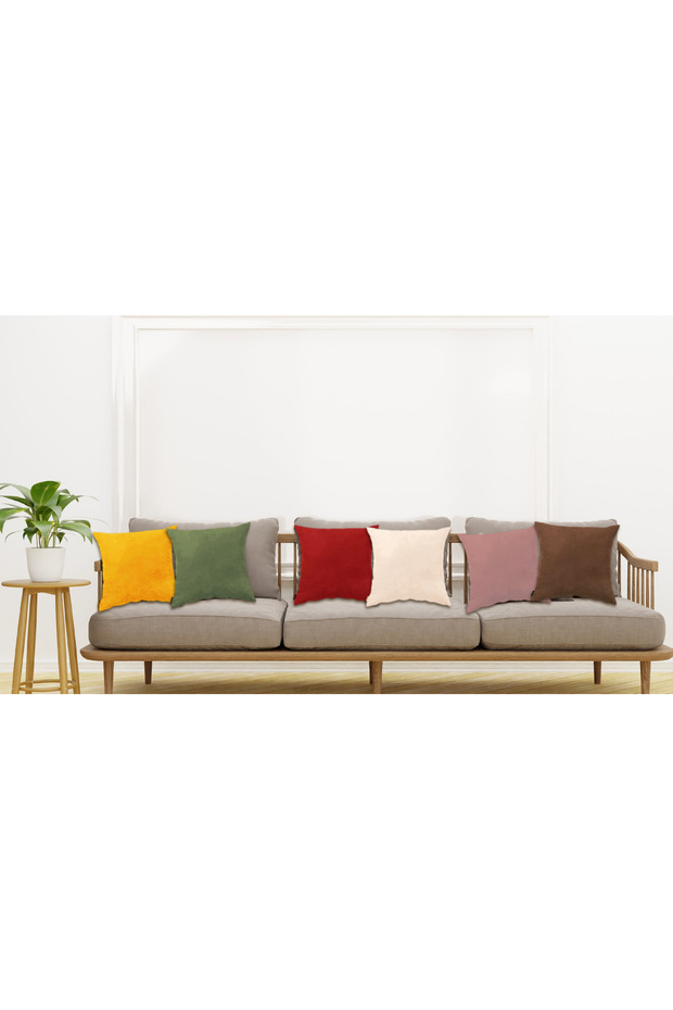 Pernă decorativă 45 x 45 diferite culori — detaliu